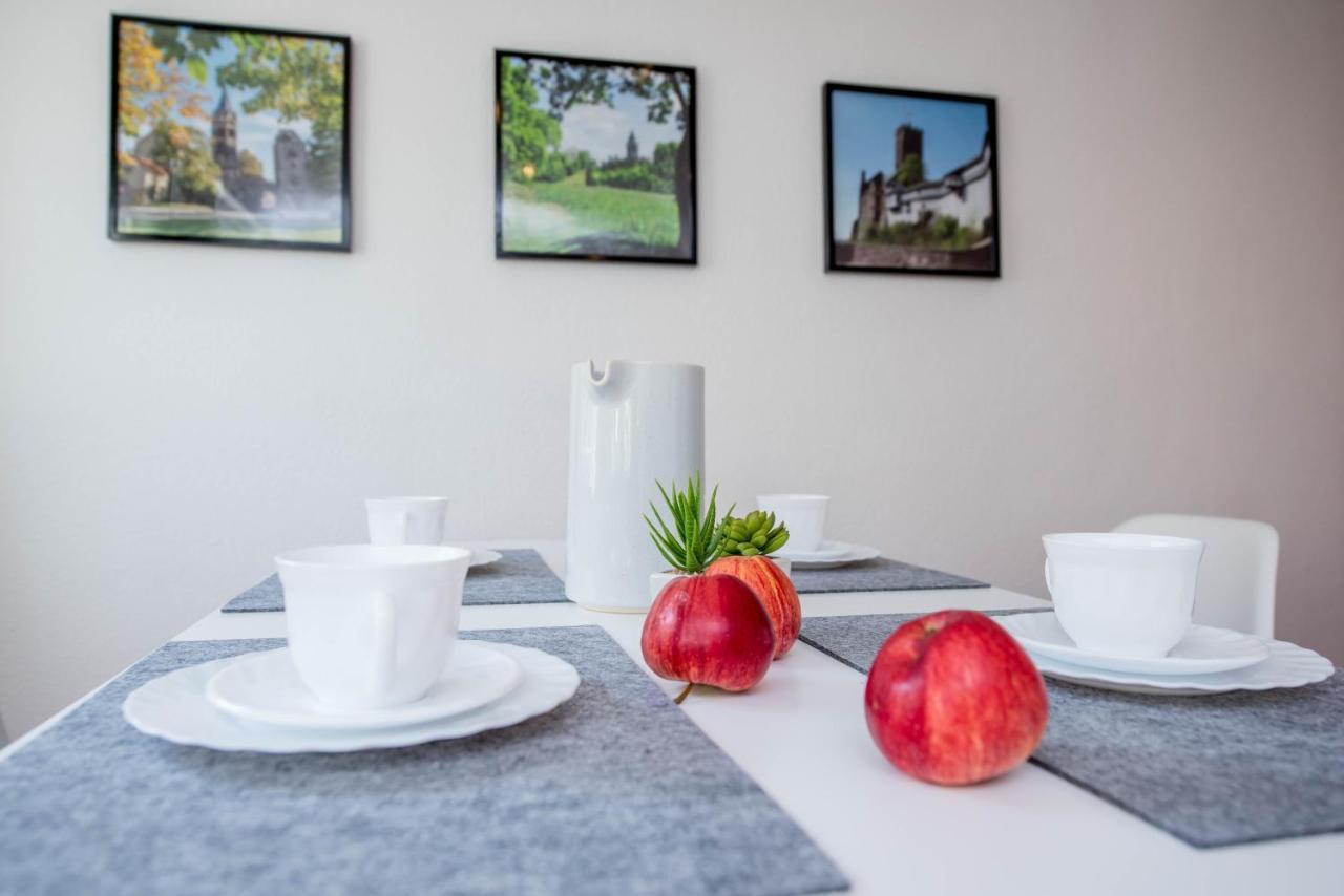 Stilvolle Ferienwohnung Am Historischen Nikolaitor Eisenach Dış mekan fotoğraf